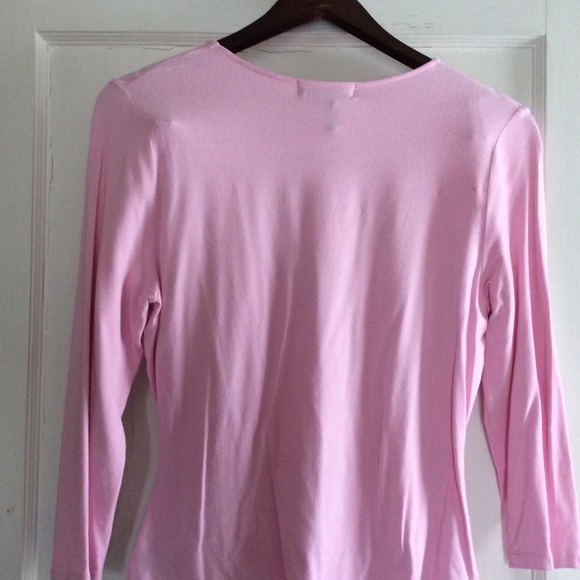 Ralph Lauren blouse, NWT, L, pink, soft material. - Picture 2 of 4